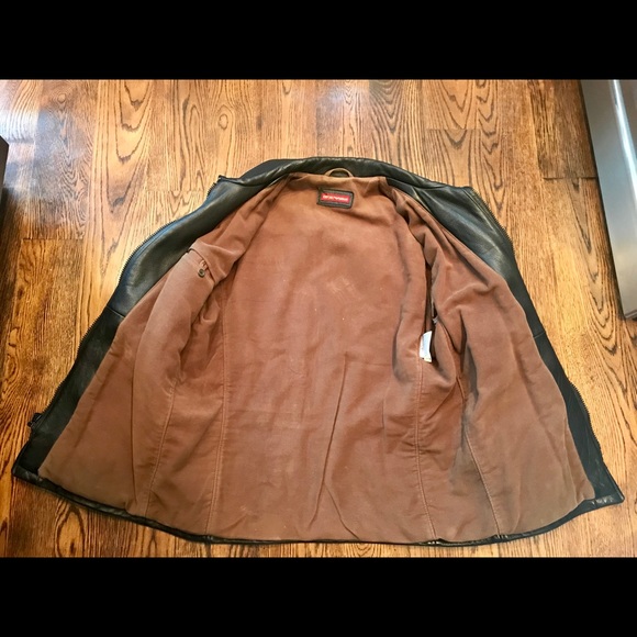 Emporio Armani men’s leather jacket - Picture 3 of 6